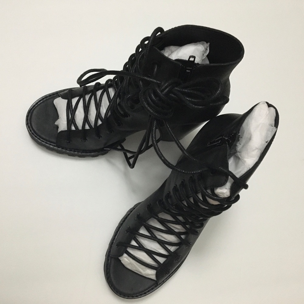 NWOT/B Free People xJeffrey Campbell Palermo Heel - Picture 6 of 16